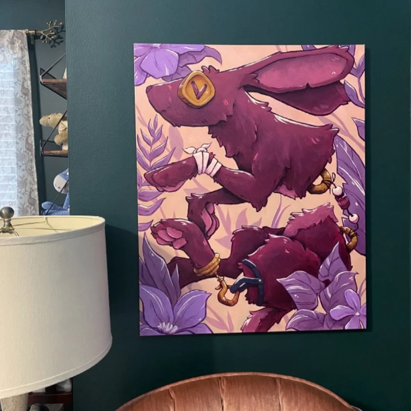 &ldquo;Lucky Me&rdquo; - First painting of 2026. Plenty more to come this year.
&bull;
#artwork #painting #acrylic #rabbit