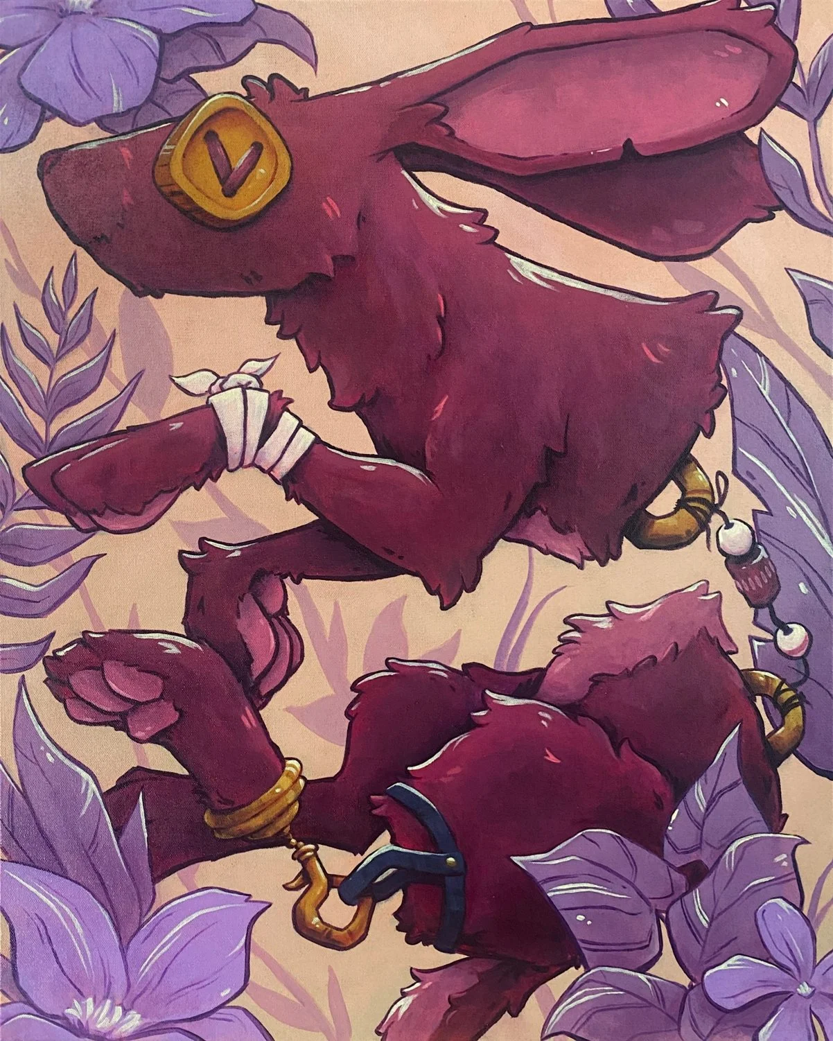 Lucky Me - 24" x 30"