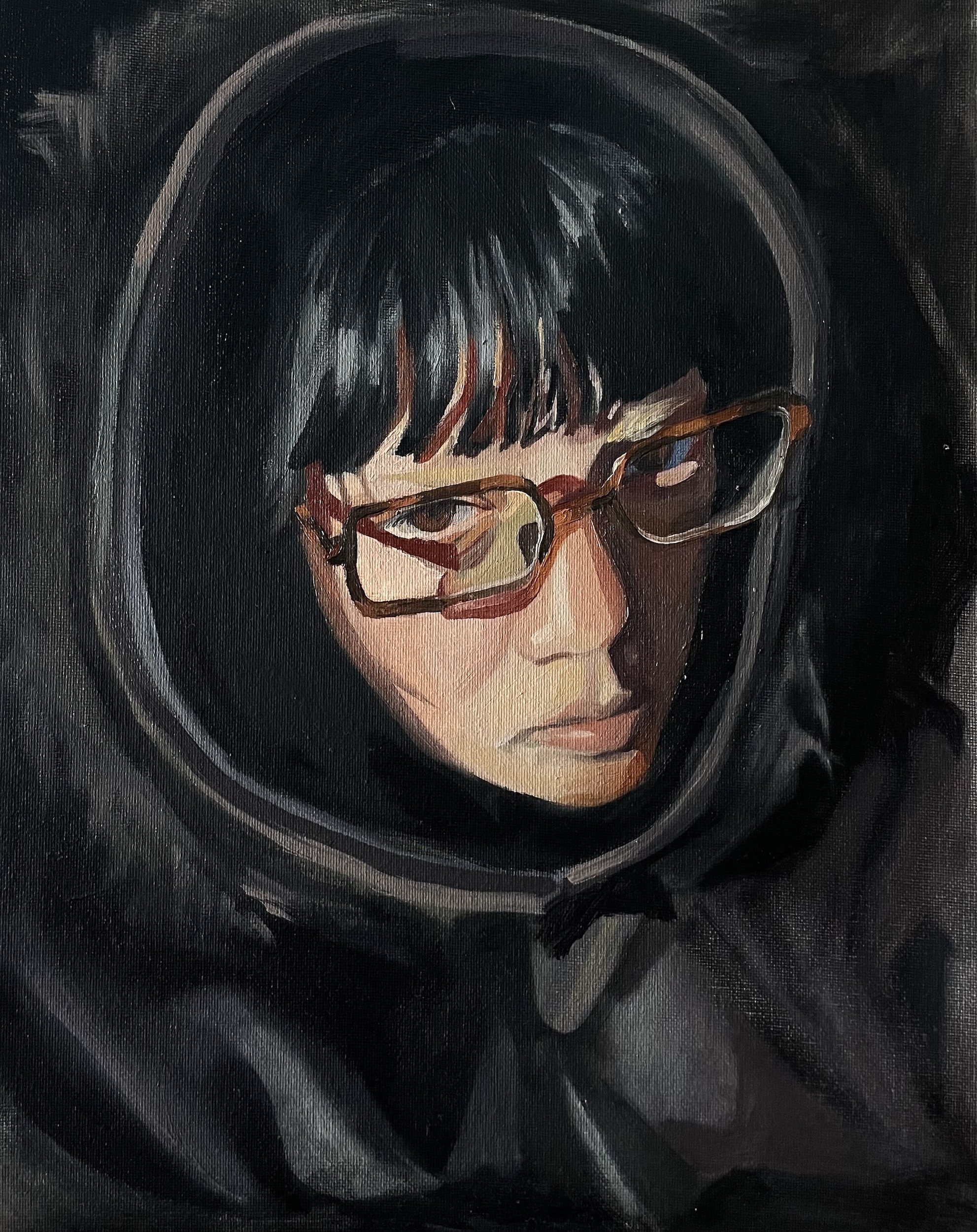 Cin, oil on canvas, 11 x 14 inches, 2026