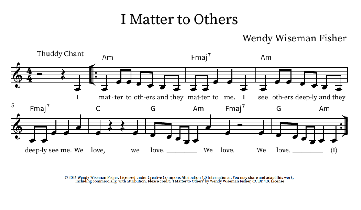 New Song Just Dropped: I Matter to Others
