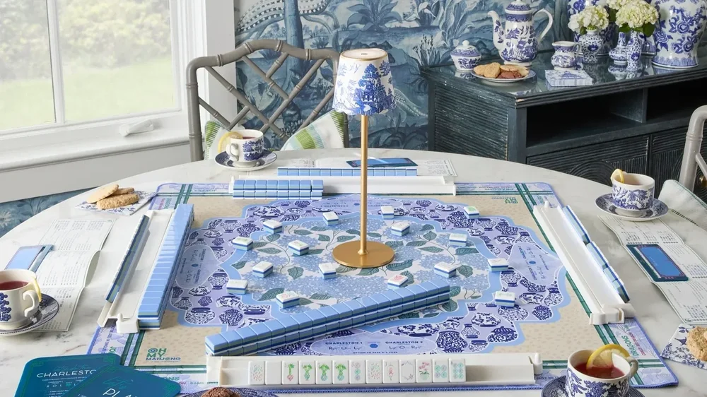 Moonlight tiles on a Luna mat