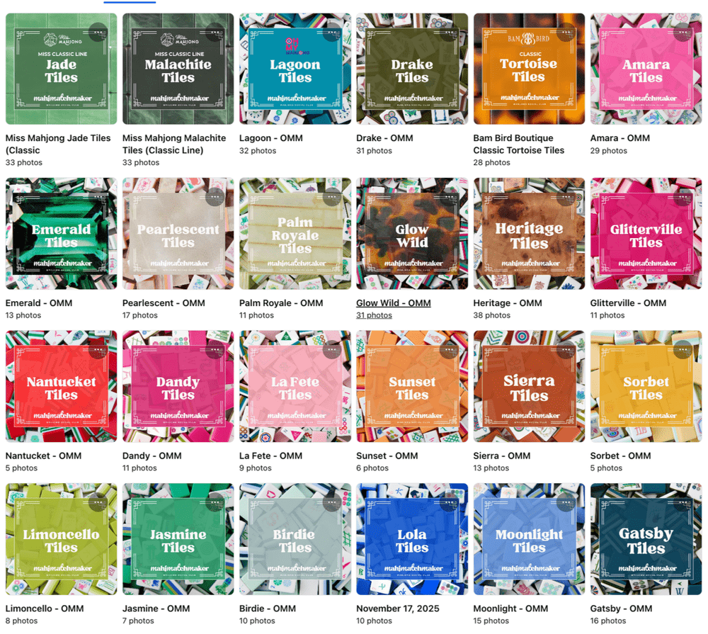 The original match albums in the Facebook group