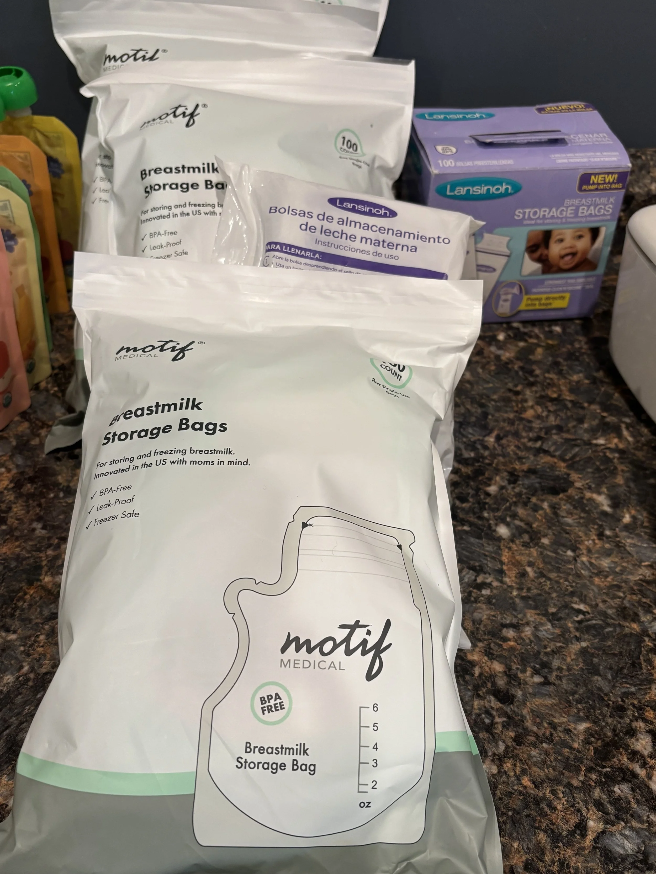 Breast Milk Storage Bags