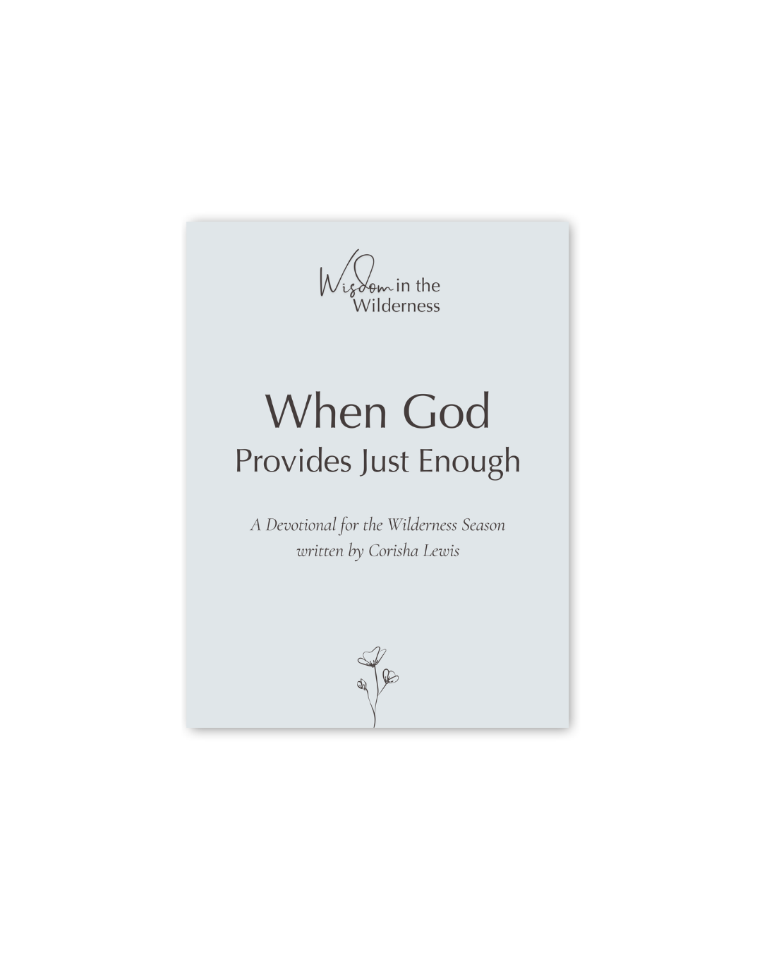 When God Provides Just Enough