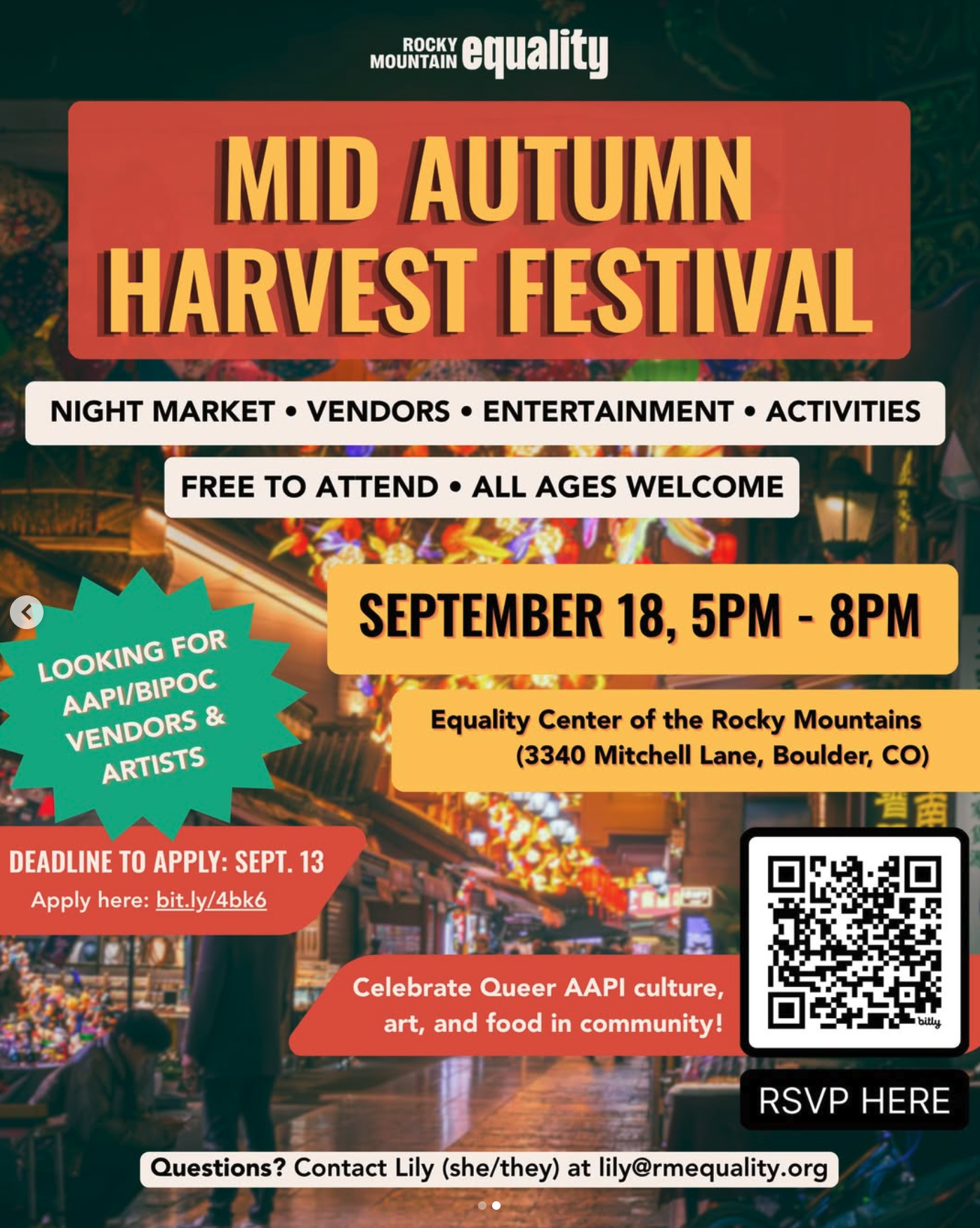 Mid Autumn Harvest Festival 2026