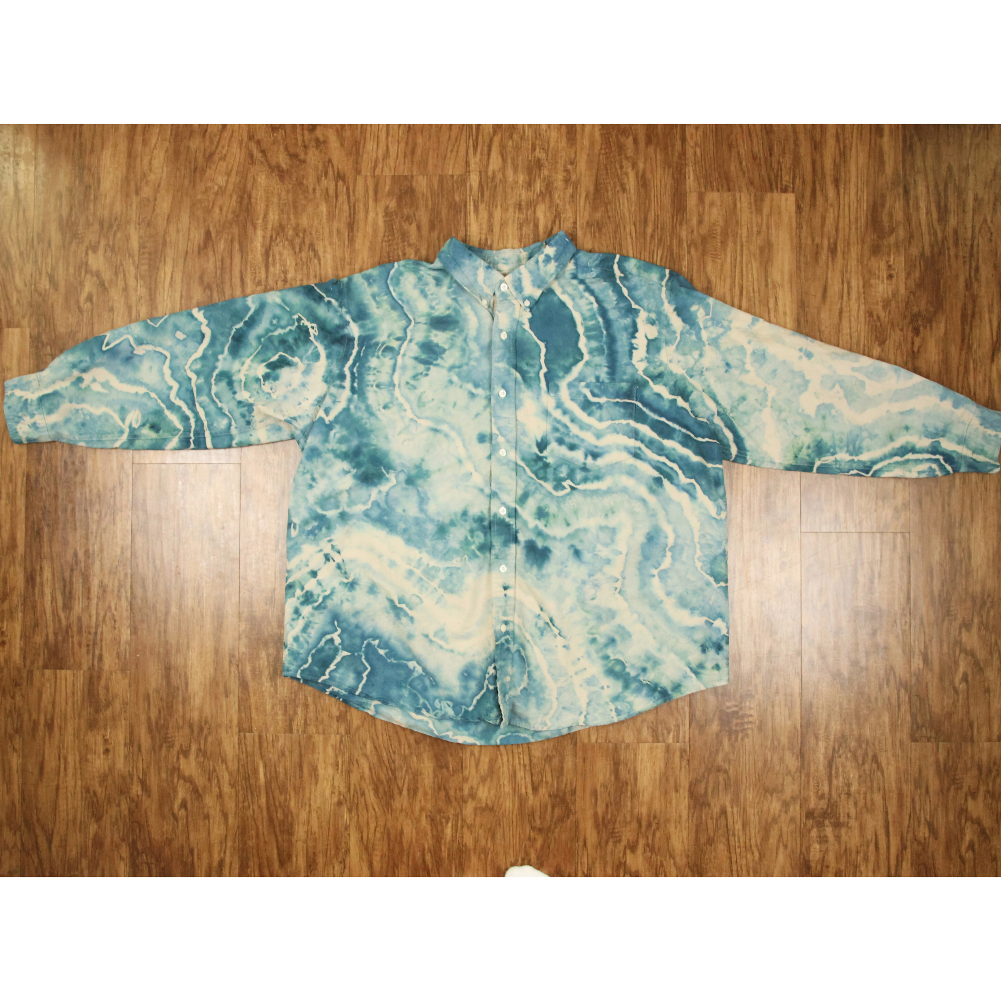 River Waves Long Sleeve Button Up.png