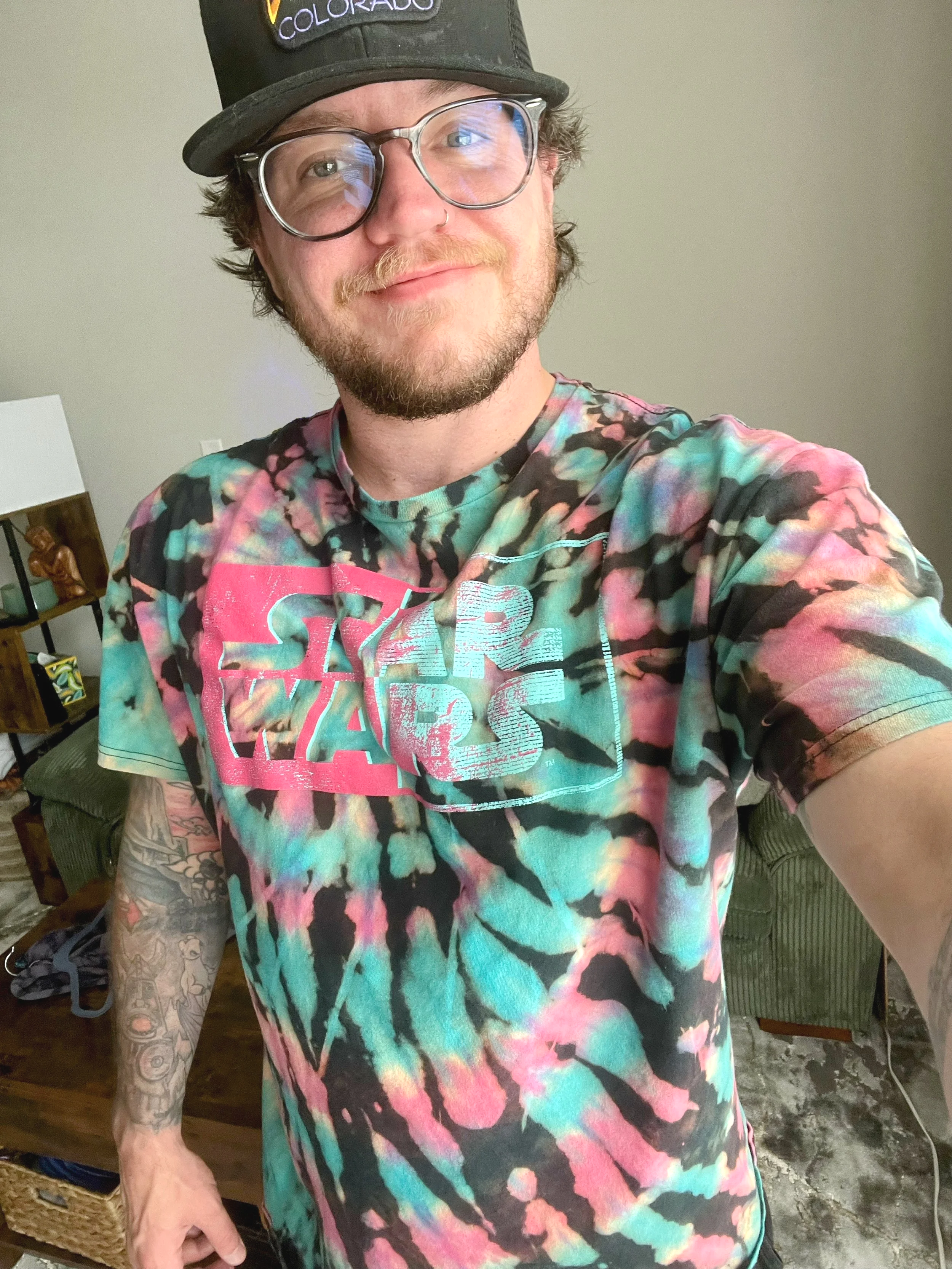 Wearing results of the first batch of dyes!