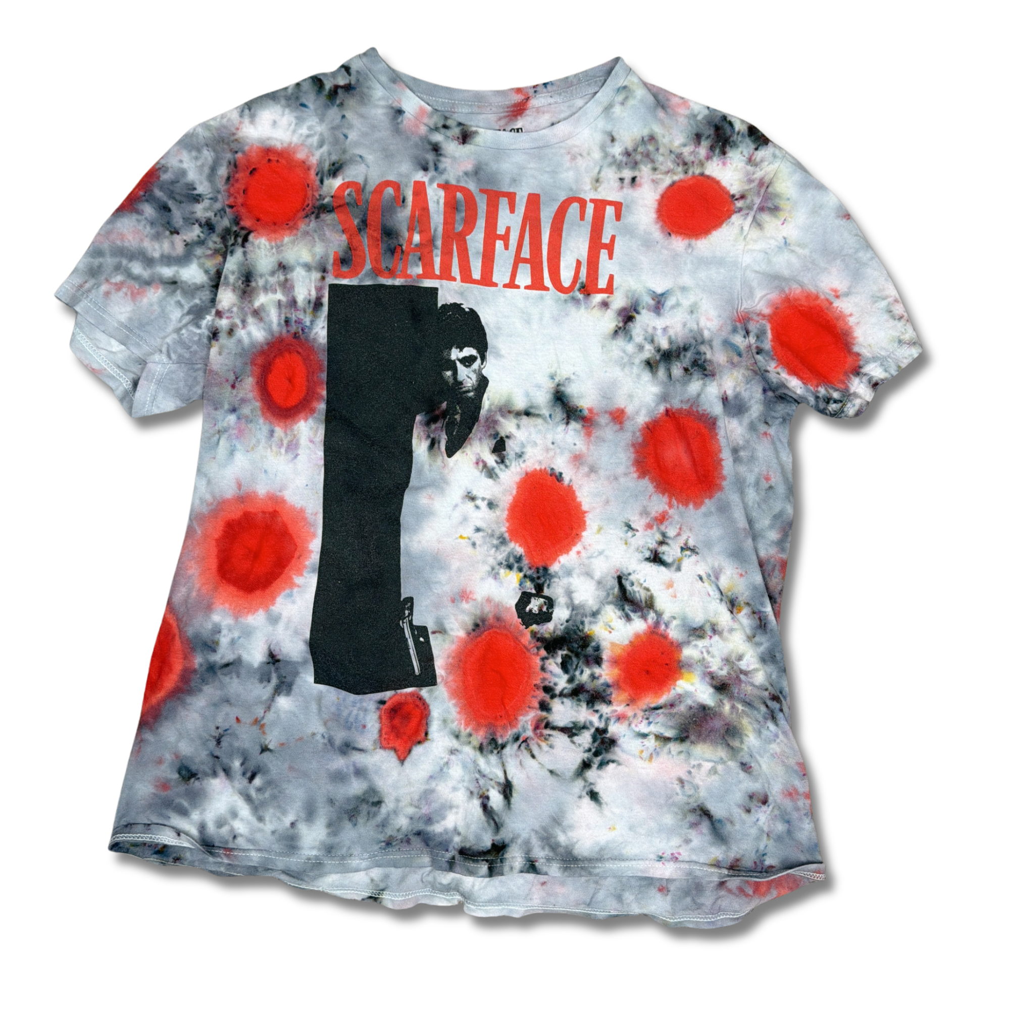 Scarface Tie-dye Shirt | Reworked Movie Vintage | Size Large