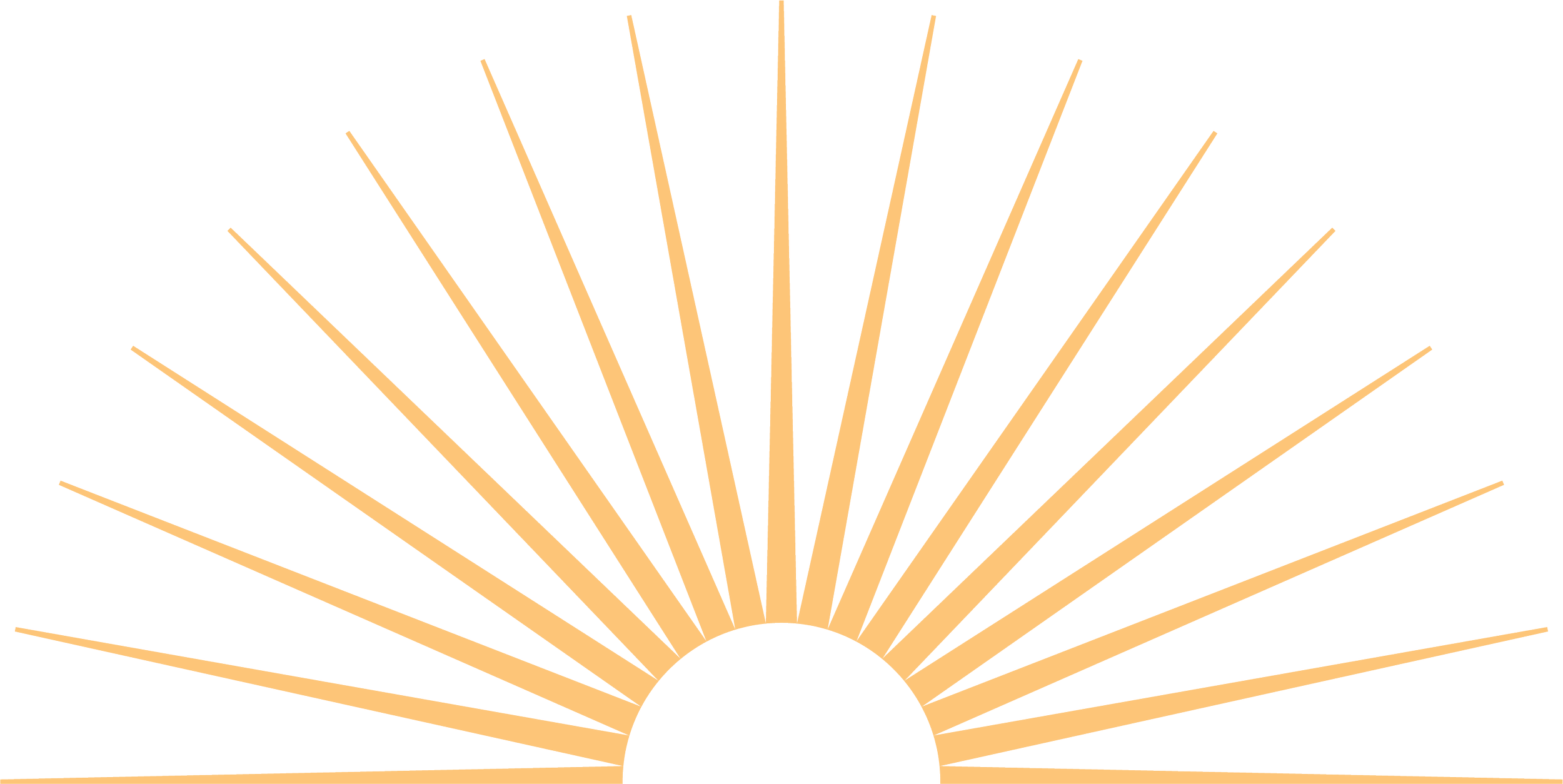 Dawn for County Clerk branding sunburst artwork