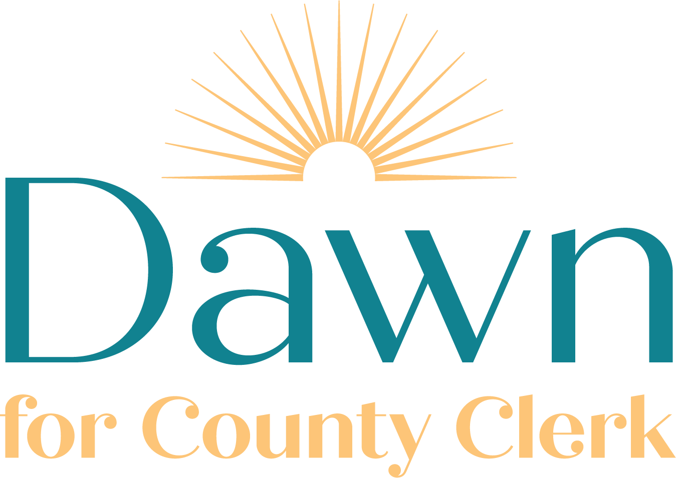 Dawn Cieslik for County Clerk campaign logo