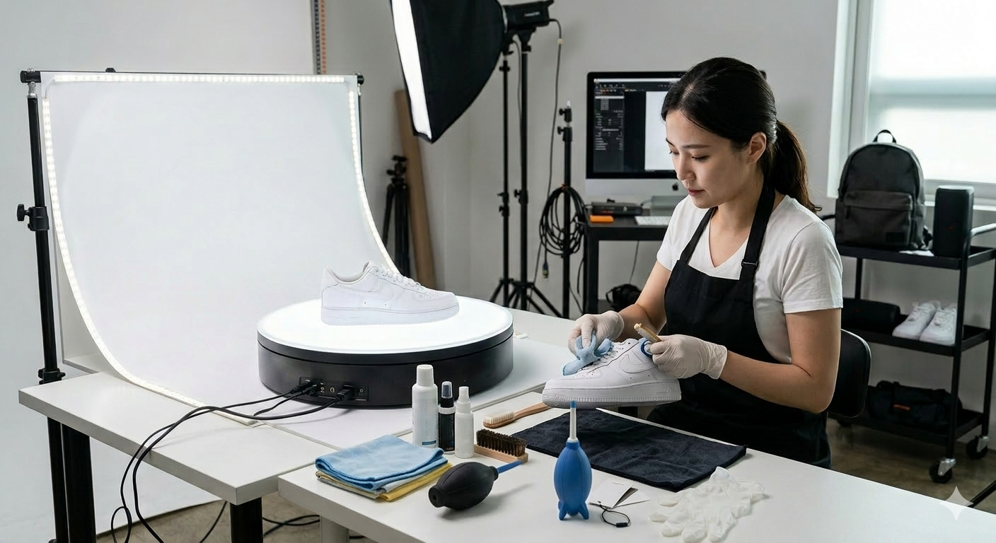 The Zero-Retouch Prep: How to Prepare Your Products for a 360 Photo Shoot