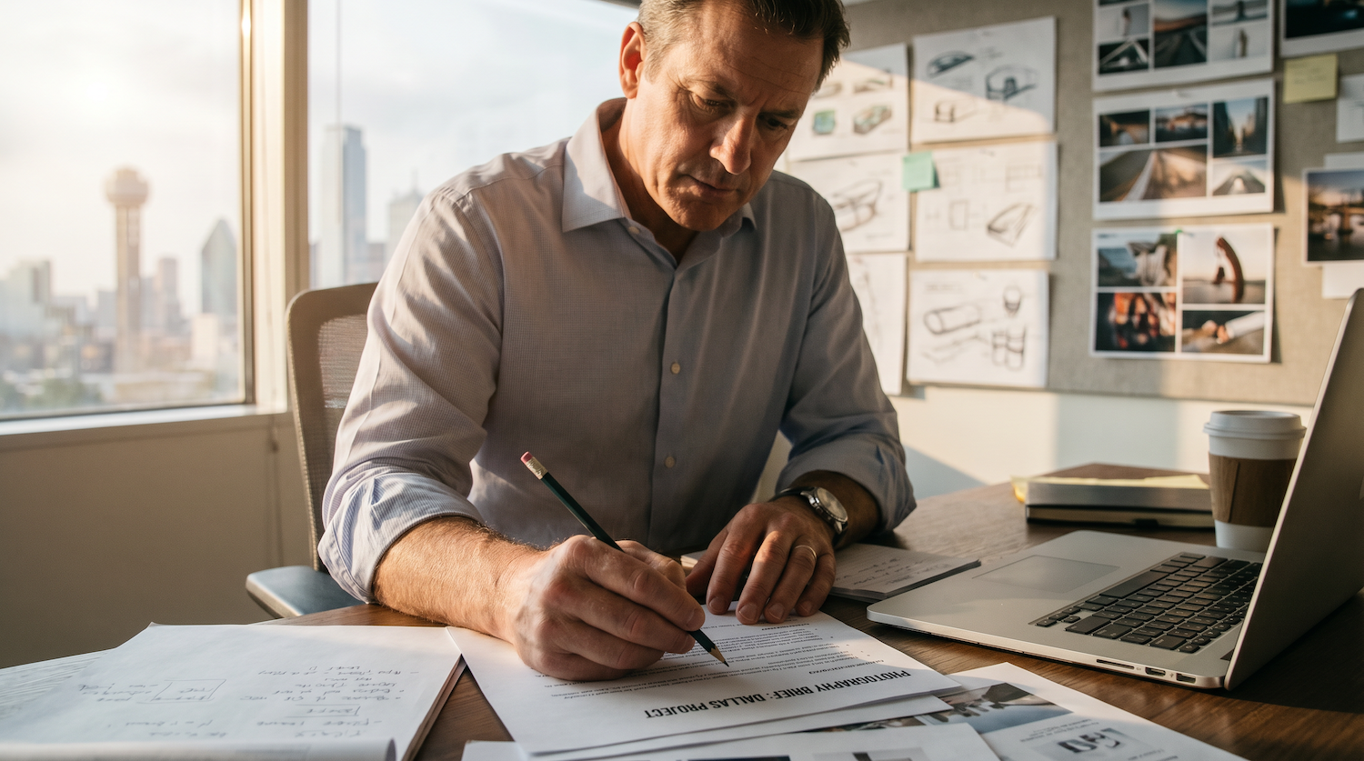 The High-Stakes Campaign: How to Brief a Dallas Photographer for Business Results