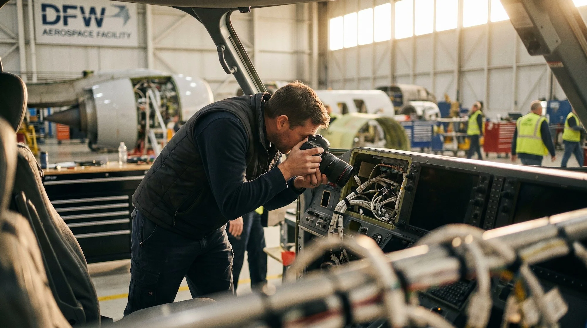 Beyond the Hangar: Why ITAR Compliance and Technical Precision Define DFW’s Best Aerospace Photography