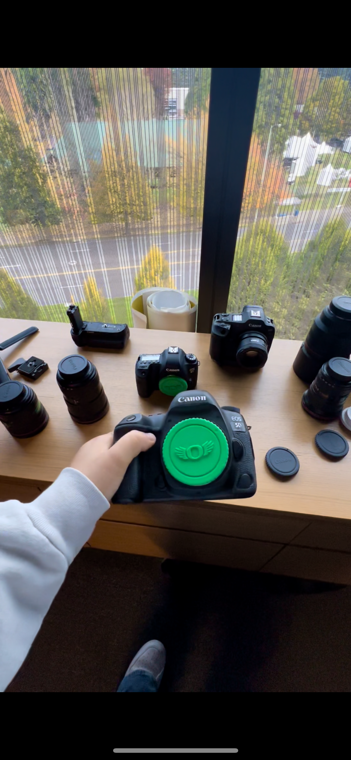 3D Printed Camera Caps