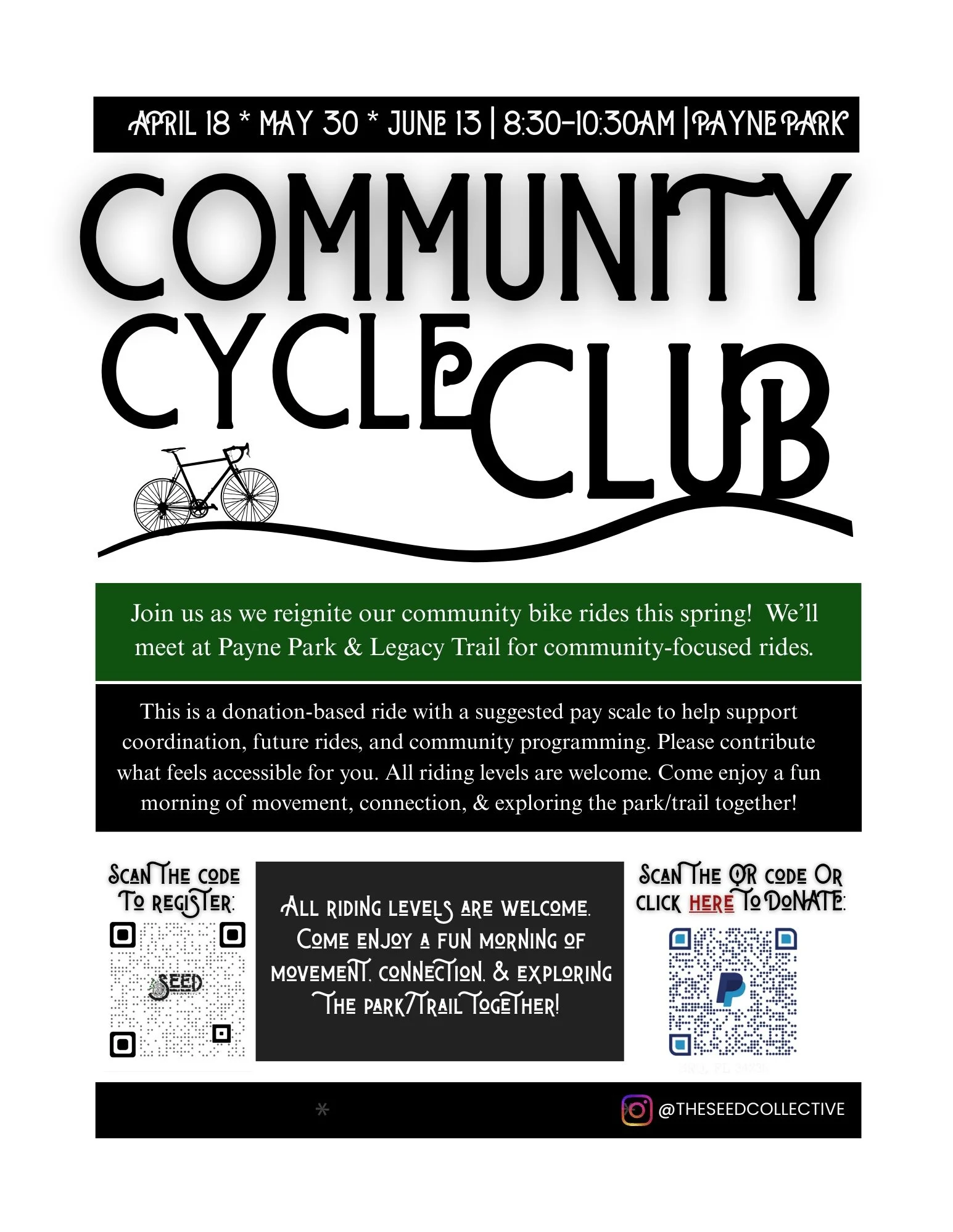 COMMUNITY CYCLE CLUB