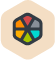 A compass with a colorful, stylized design on a beige background. Icon for Trust-Made Growth®