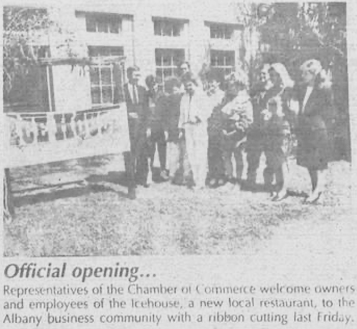 Icehouse Official Opening, September 15, 1993