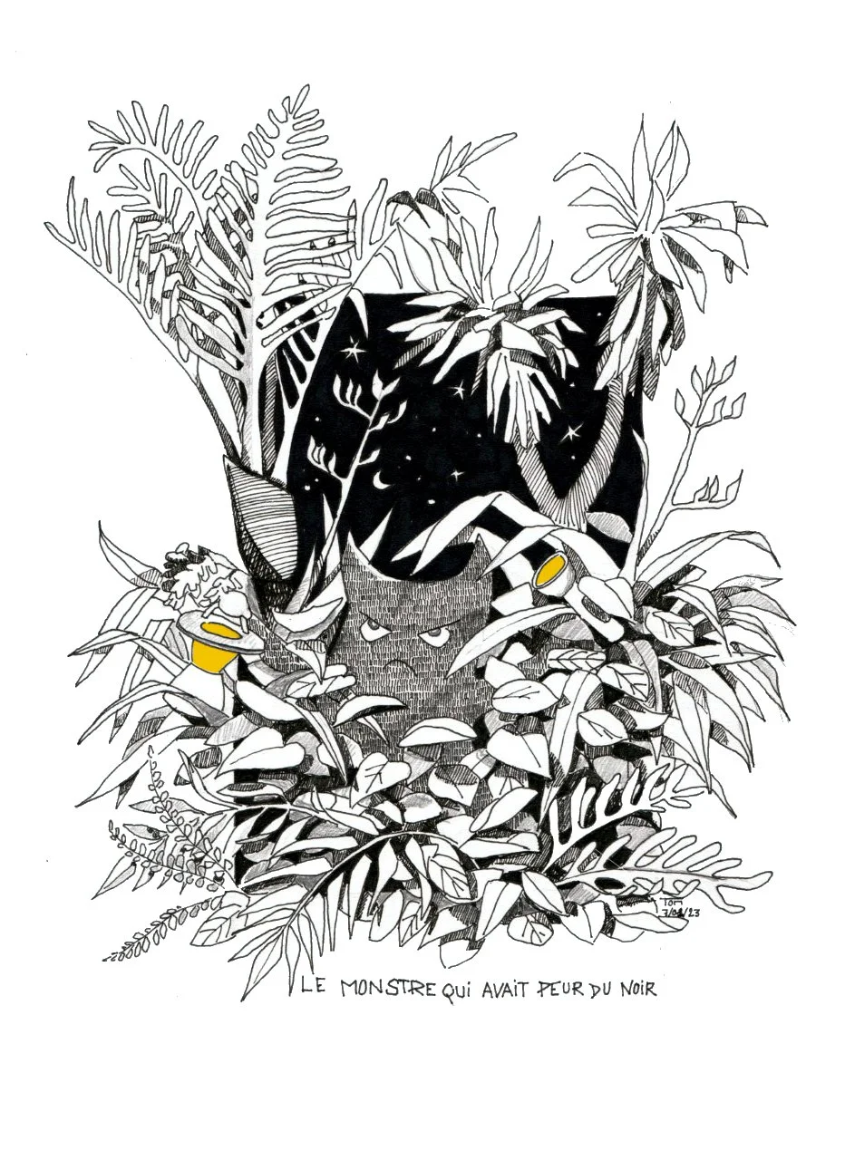 The monster who was scared of the night