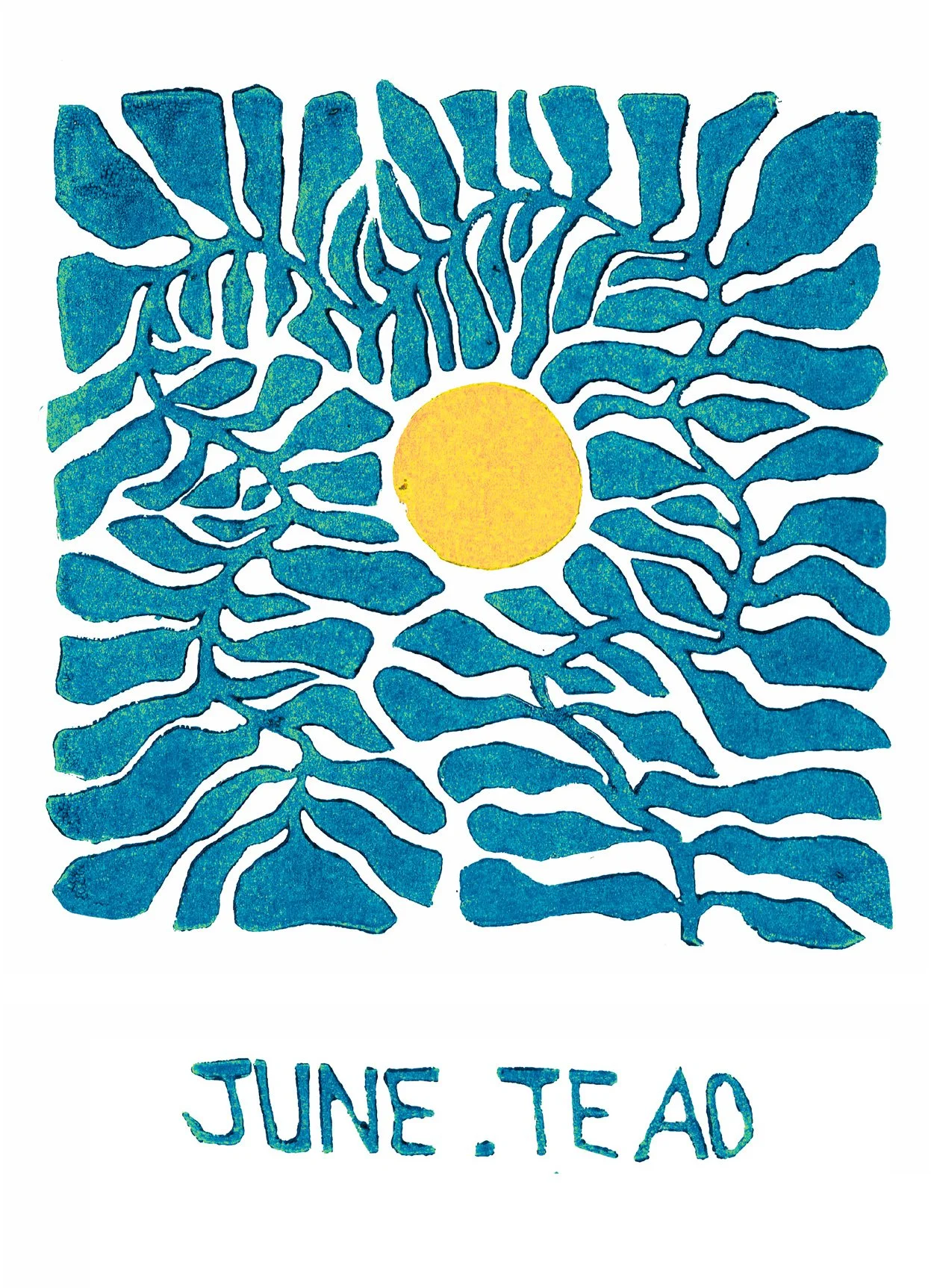 Birth announcement for June