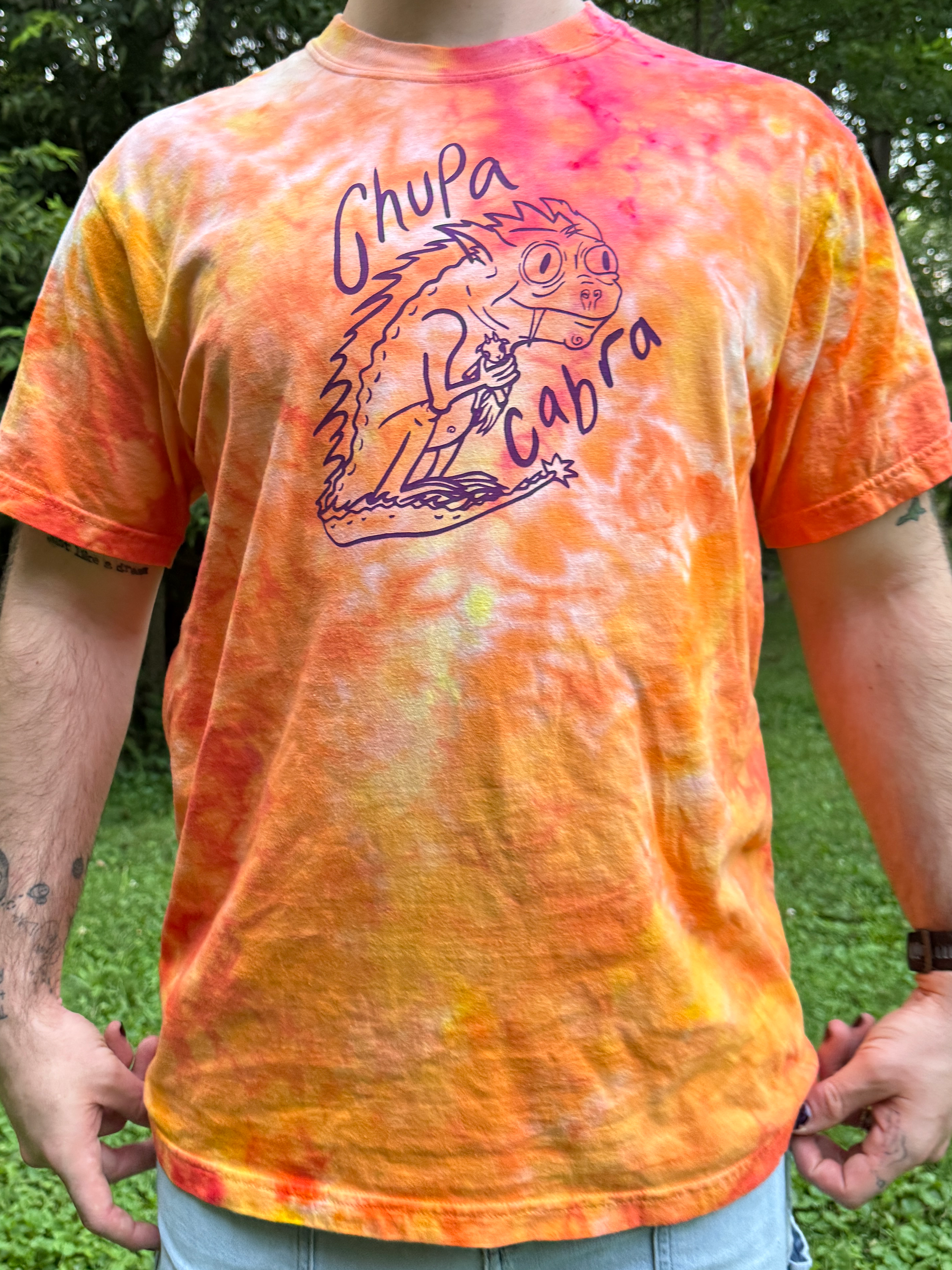 Chupacabra Ice Dyed Shirt