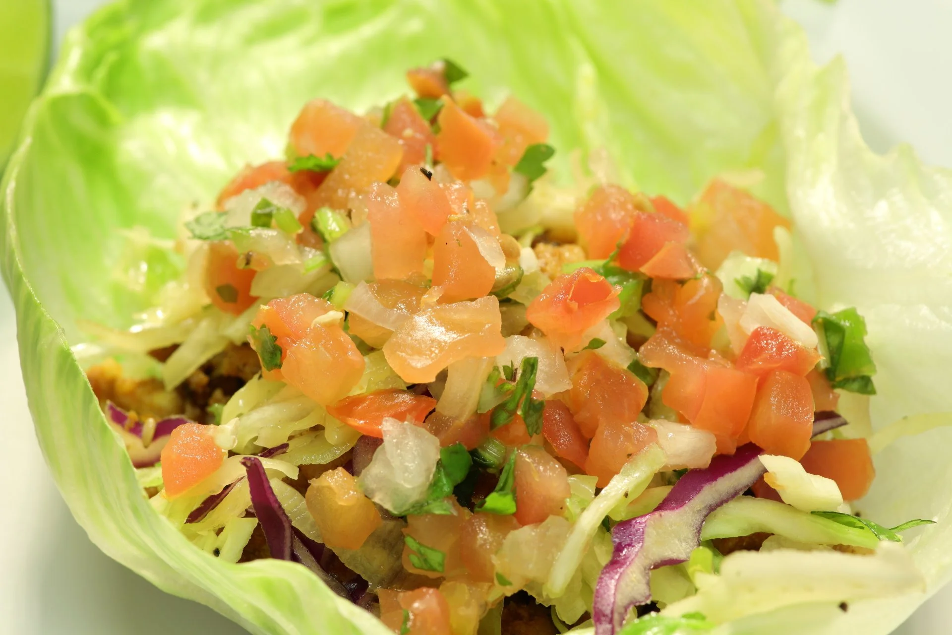 Fusion Taco Lettuce Wrap