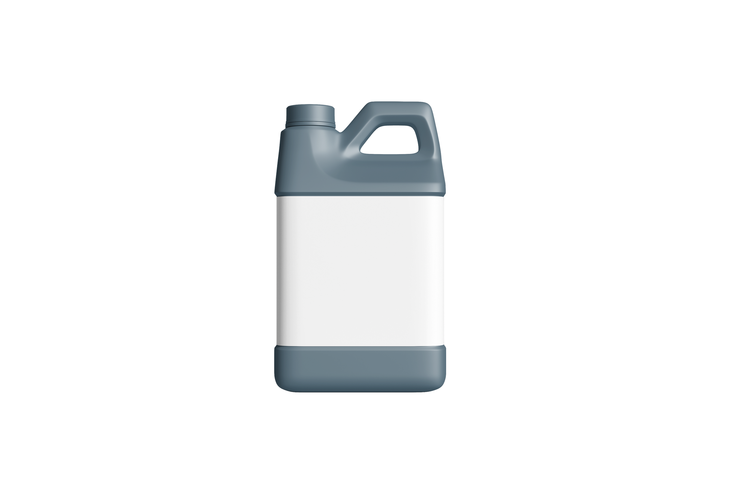 Chemical bottle label mockup