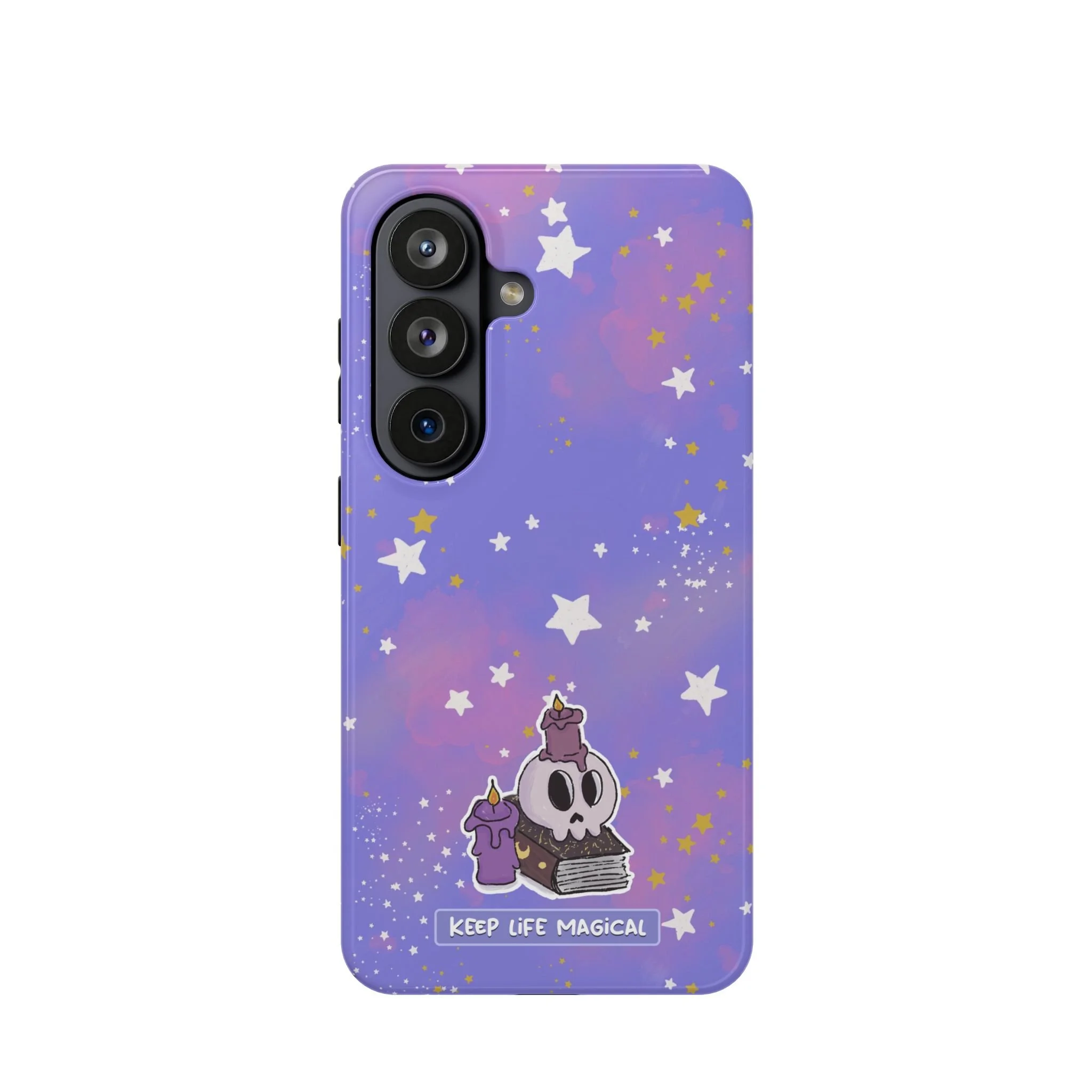 Keep Life Magical skull with candles phone case | Magnetic Impact-Resistant Case