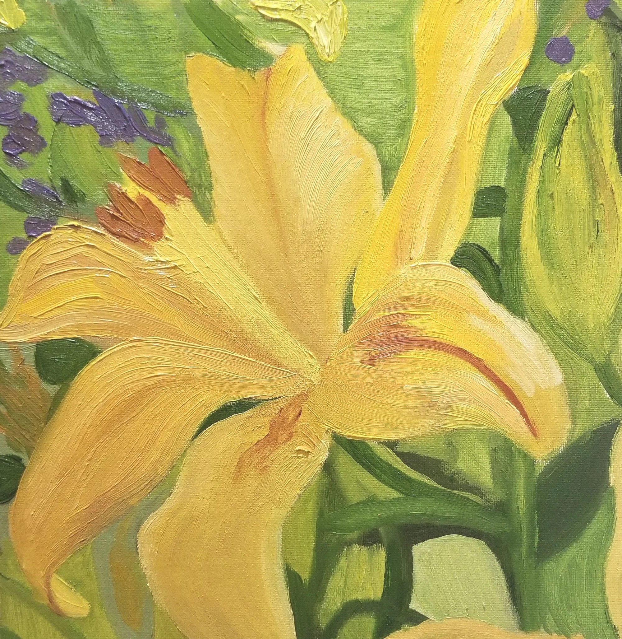 Acrylic on hard canvas