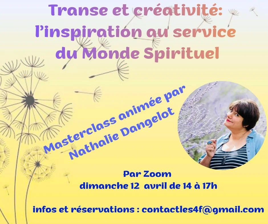 MASTERCLASS par Zoom "Transe & Créativité"