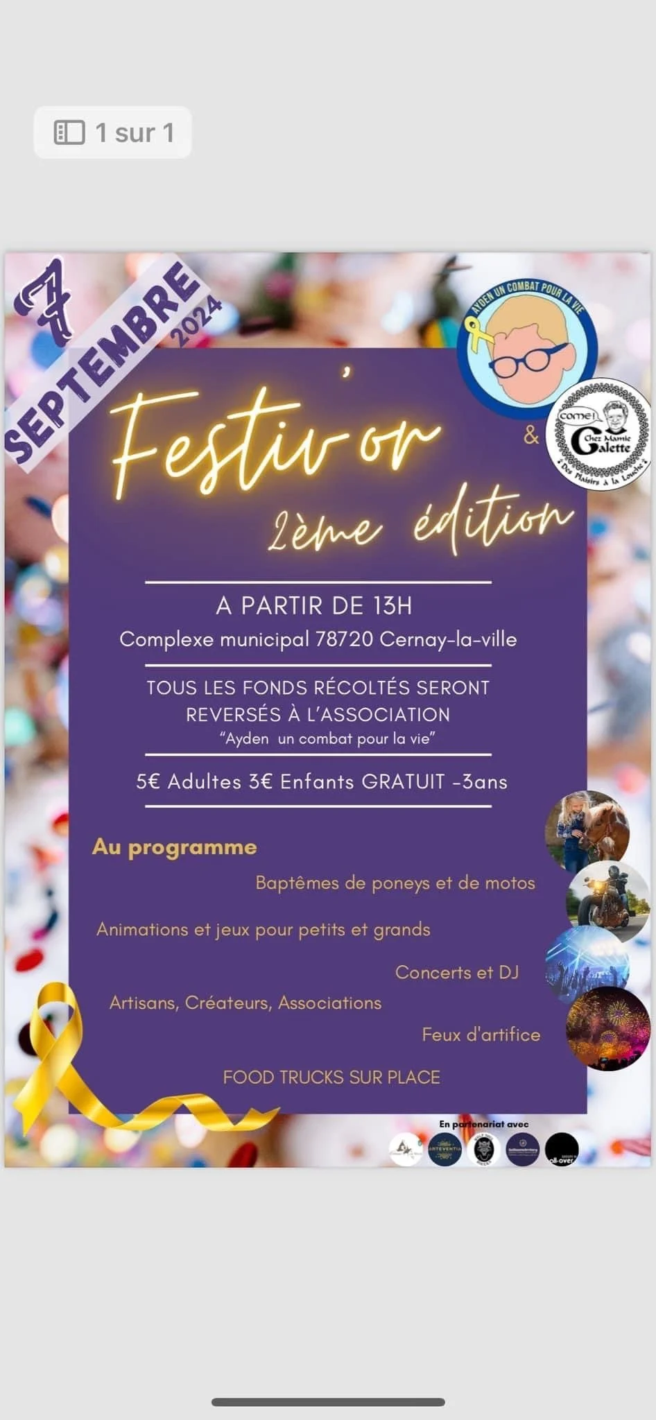 Festiv’or 2e édition 