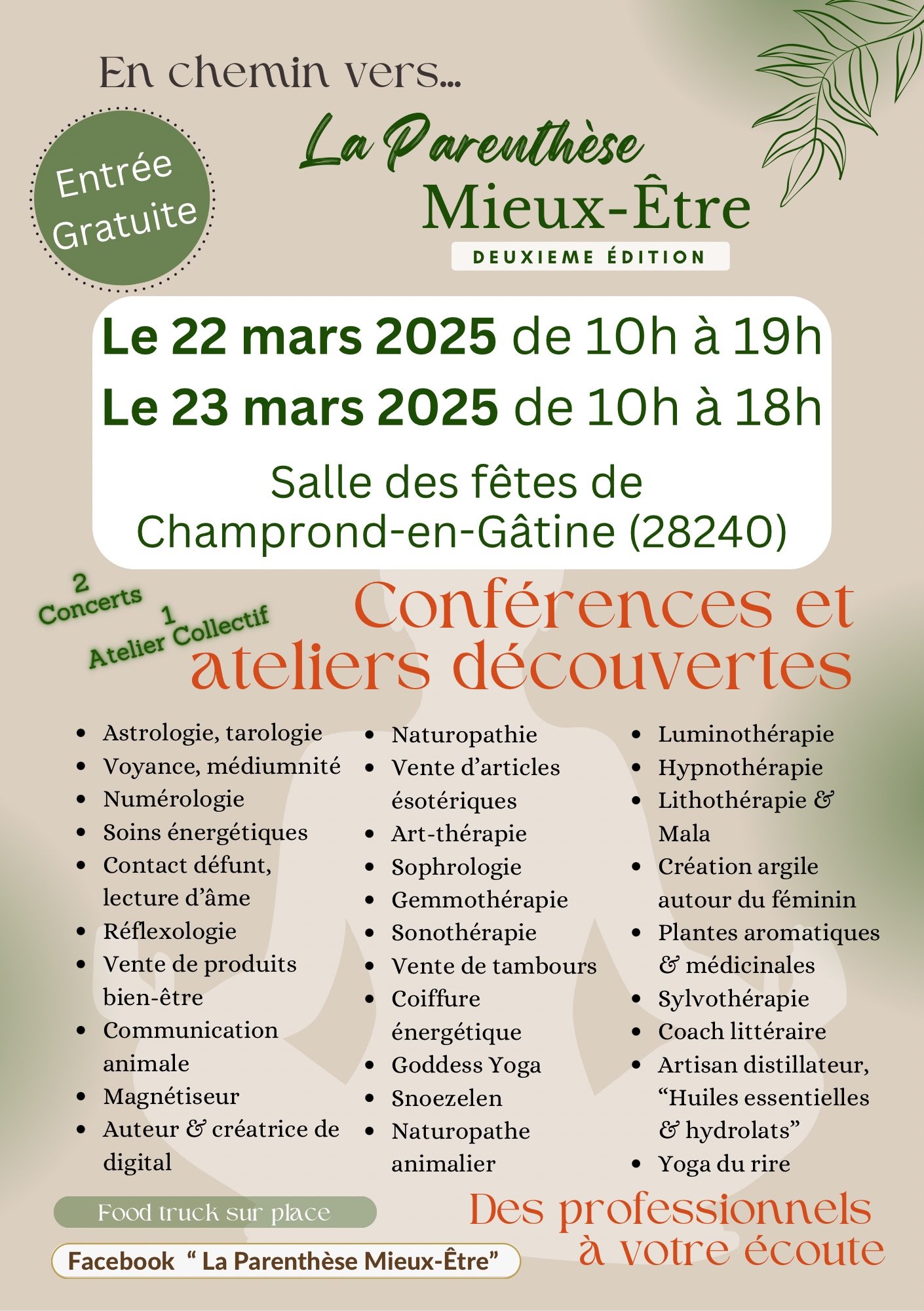 Salon la Parenthèse mieux-être