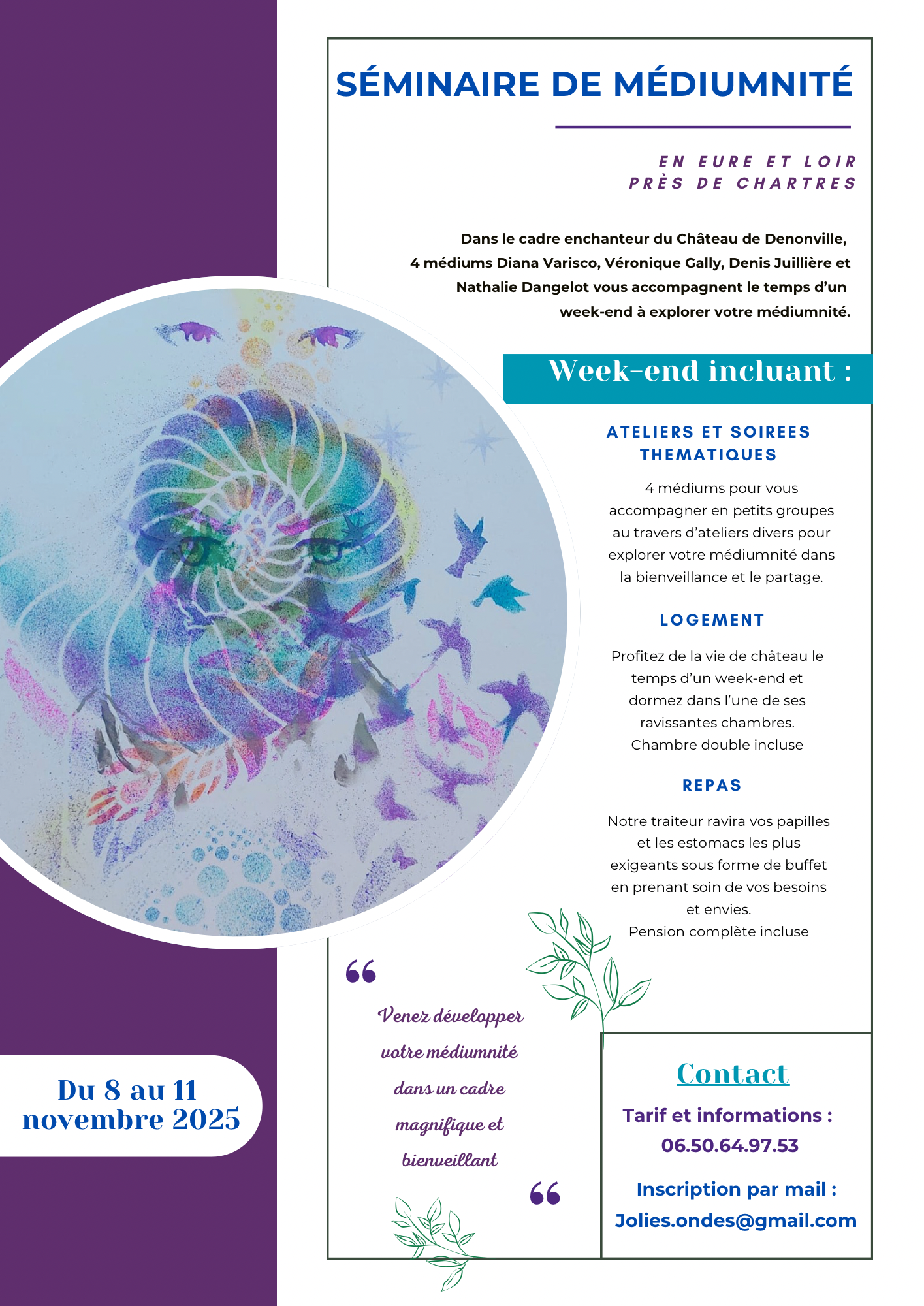 Séminaire de médiumnité 4e édition 