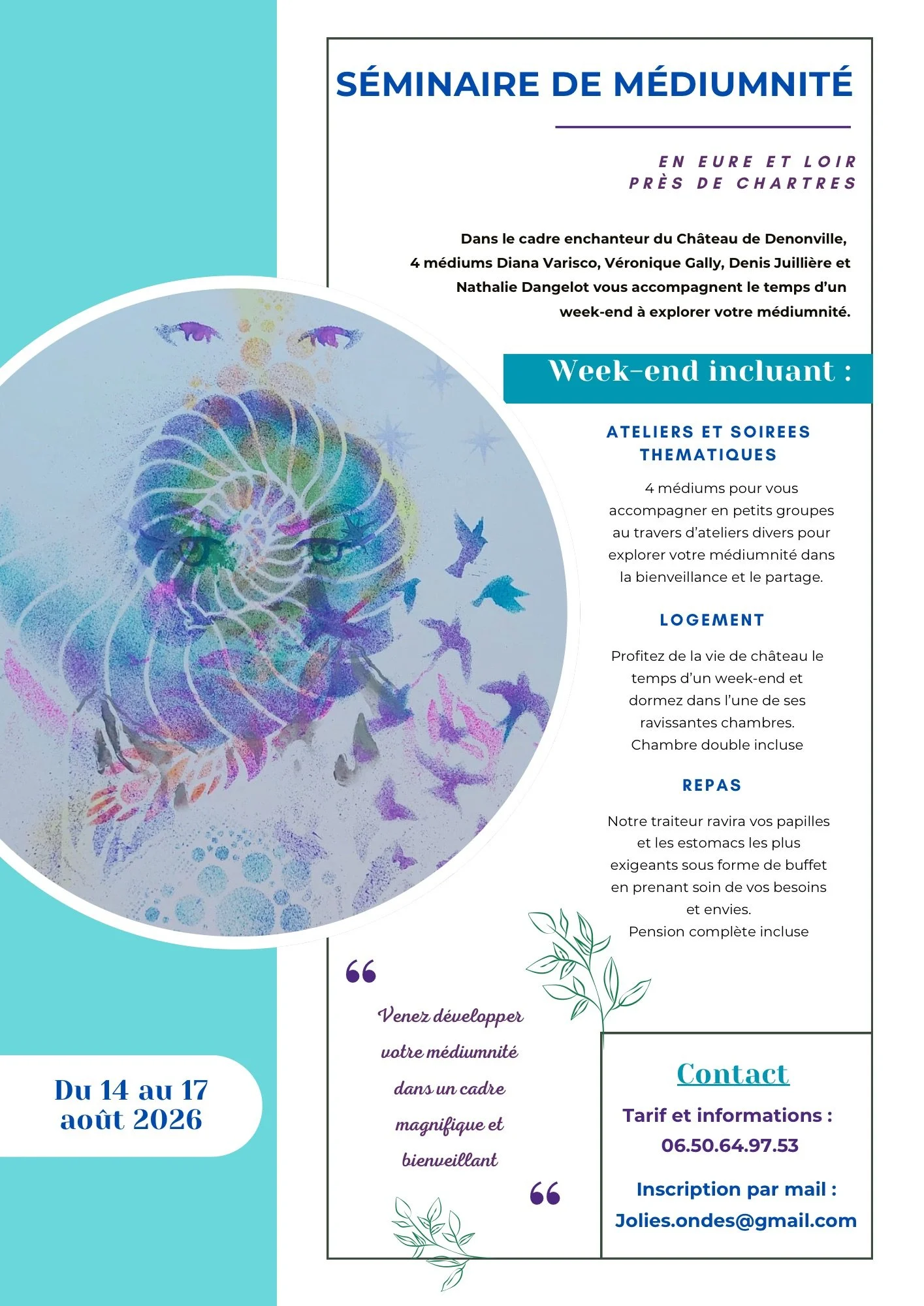 Séminaire de médiumnité 5e édition 