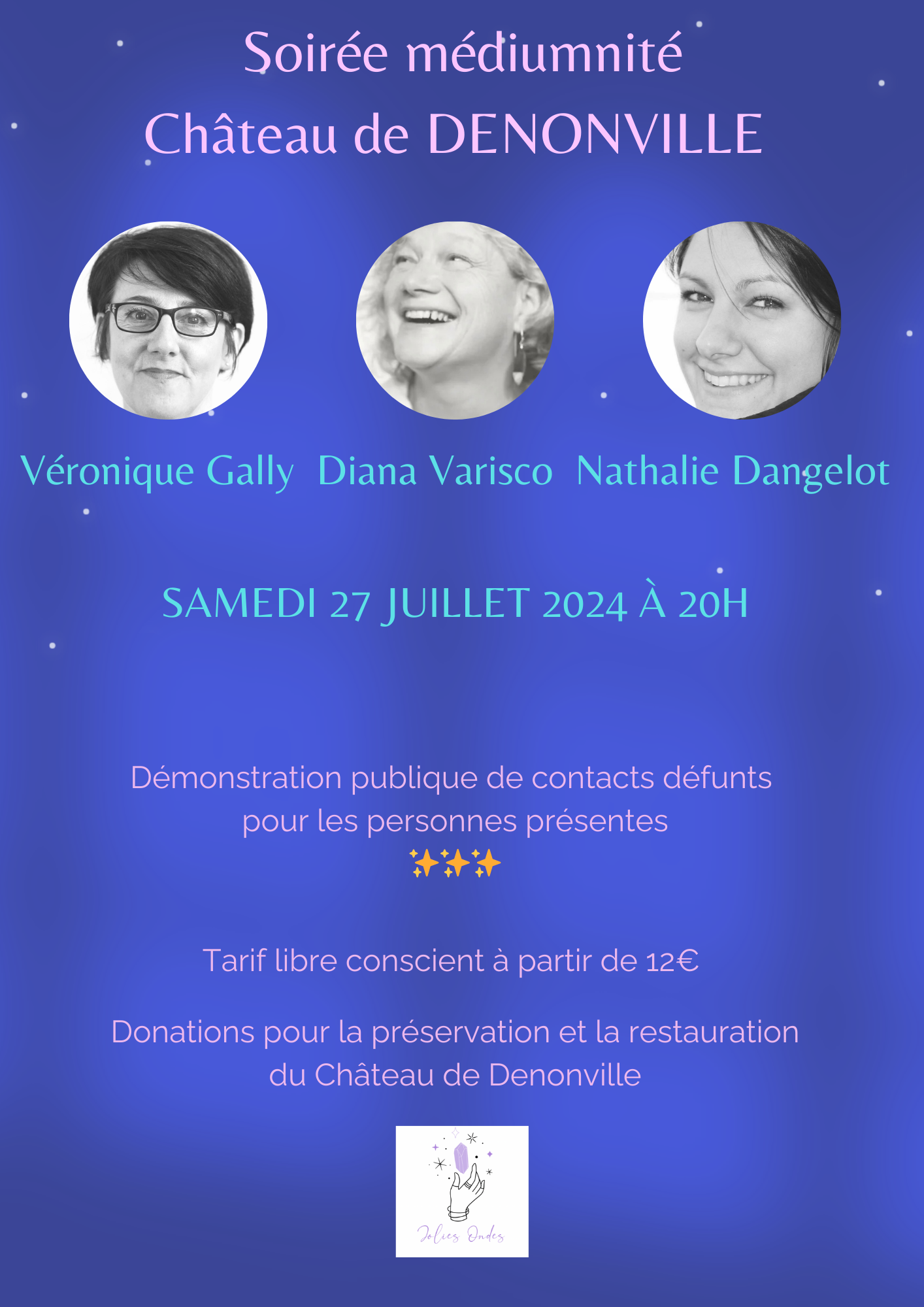 Soirée Médiumnité publique - Denonville