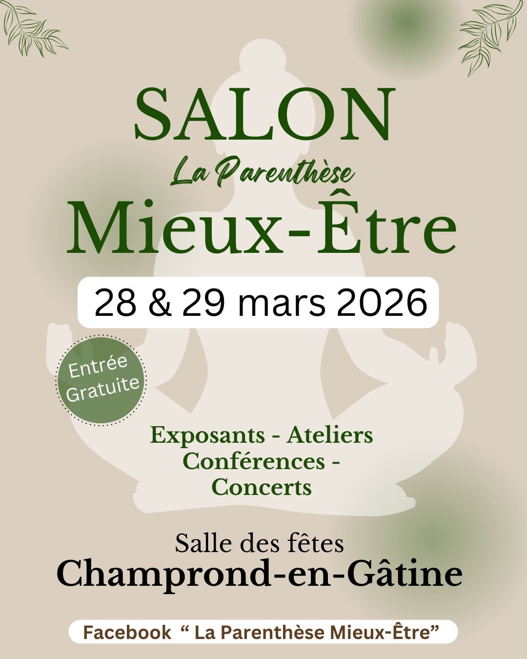 Salon la Parenthèse mieux-être Champrond en Gatine (28)