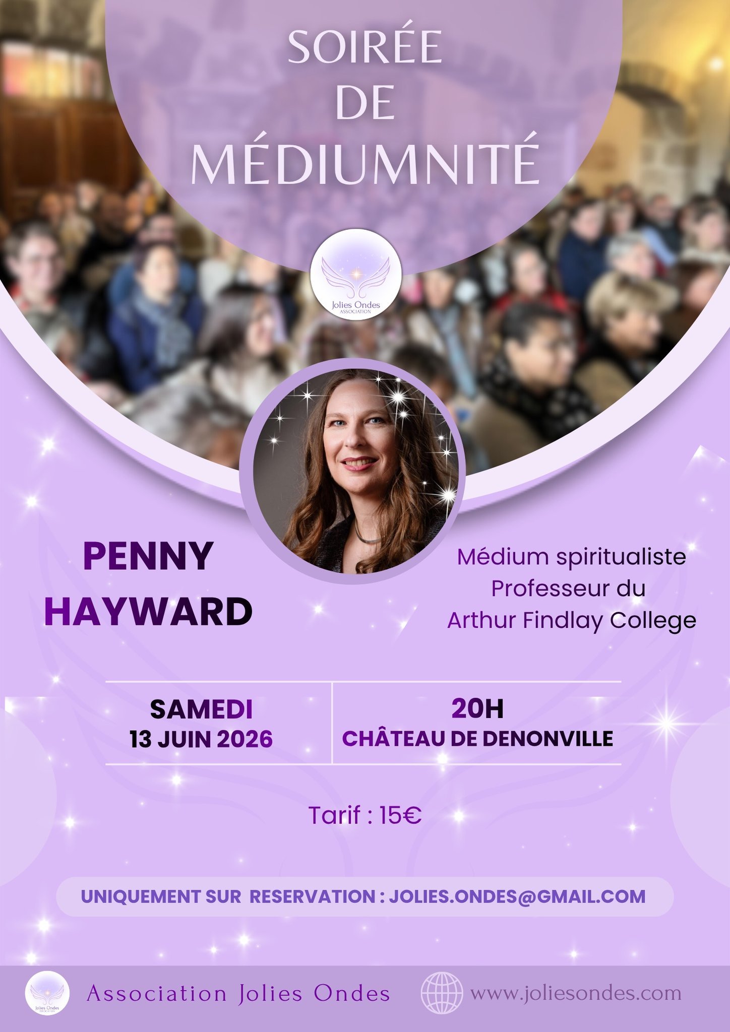 Médiumnité en salle PENNY HAYWARD