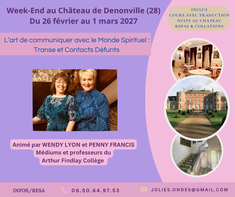 Week-end médiumnité et transe - Wendy Lyon et Penny Francis