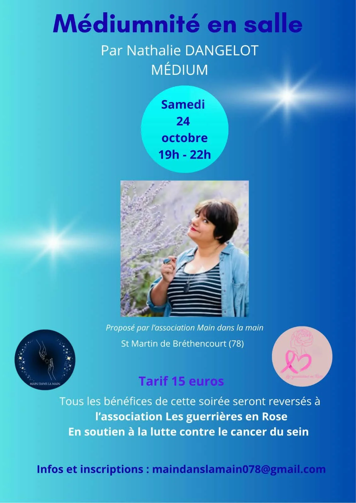 Médiumnité en salle caritative (78) 
