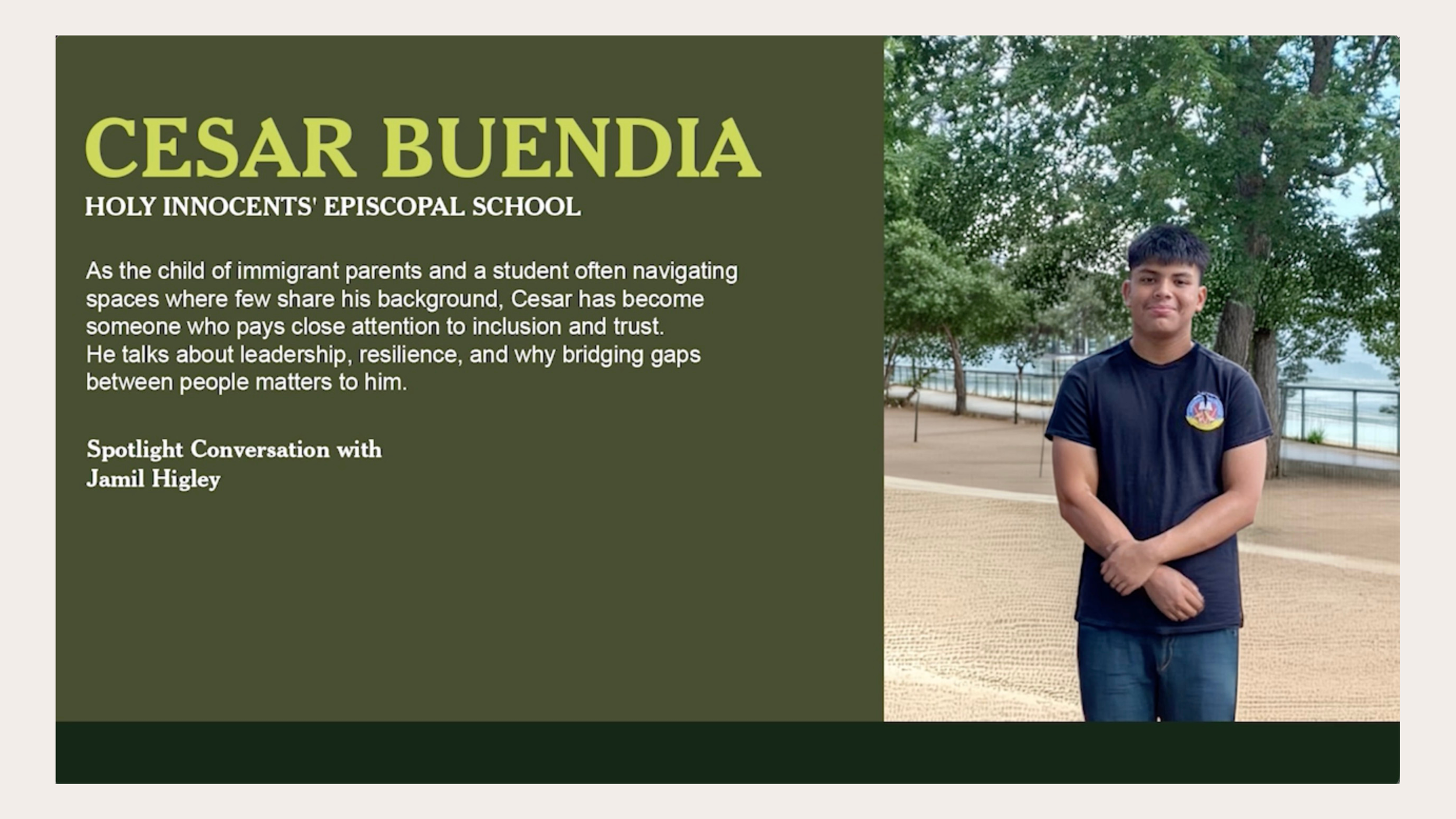 How Cesar Buendia Learned to Own His Story and Why It Matters for College