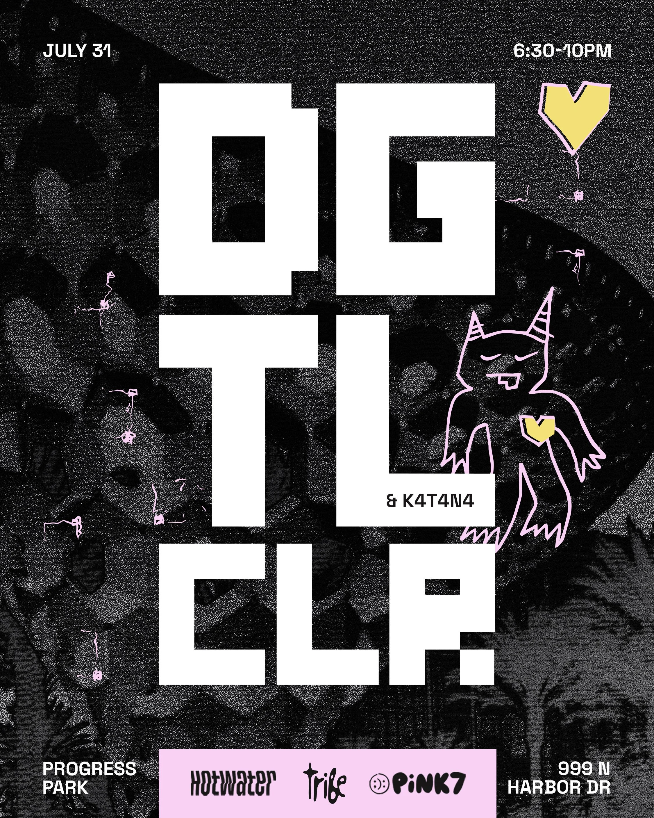 DGTL CLR Live at Progress Park DT San Diego w/ K4T4N4