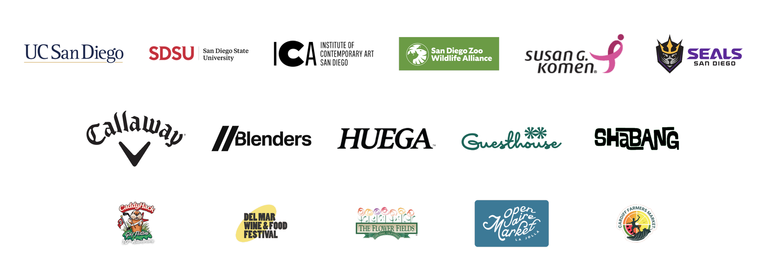 us san diego sdsu ica san diego sd zoo susan g kolmencallaway blenders huega guesthouse hotel at la valle del mar food and wine festival la jolla farmers market carlsbad flower fields cardiff farmers market