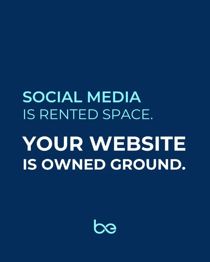 Social media is great&hellip; but you don&rsquo;t own it 👀

Algorithms change
Accounts get lost
Reach disappears overnight

Your website is the one thing you actually own 👏

It should be working for you 24/7
bringing in leads, bookings and sales

?