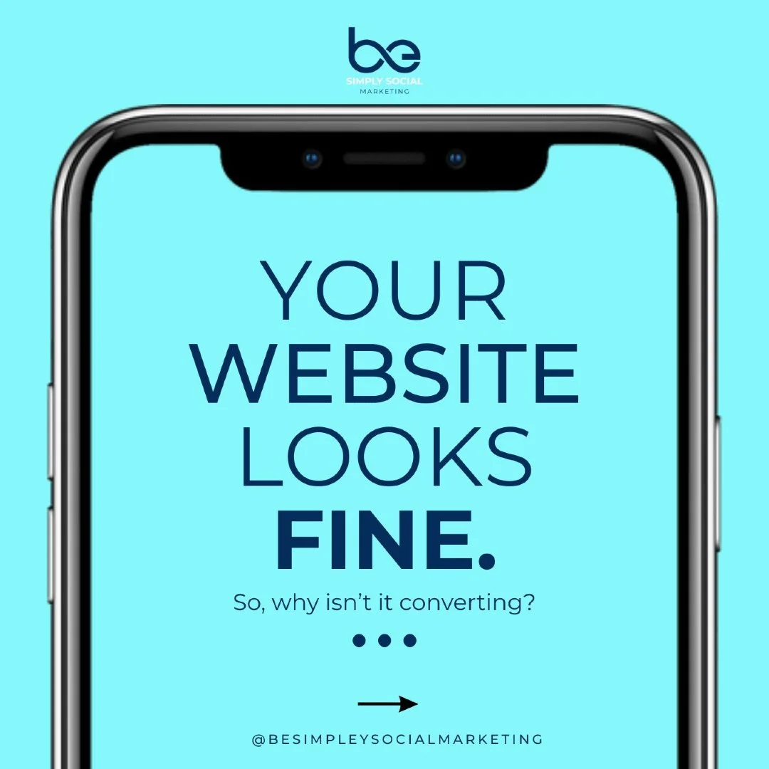 Your website &ldquo;looks fine&rdquo;&hellip; but is it actually working for you?

Pretty design alone doesn&rsquo;t bring clients. Strategy does.

If your site isn&rsquo;t converting, it&rsquo;s not doing its job. It should guide people, build trust