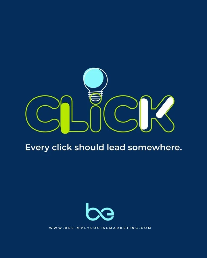 Every click matters.

If people are landing on your site and leaving, something isn&rsquo;t working.

Are people clicking&hellip; or clicking away?

At Be Simply Social Marketing, I design websites that keep people clicking for the right reasons.