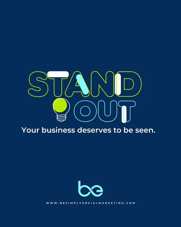 There are a lot of businesses out there.

The ones that stand out are the ones that are clear, confident, and easy to understand.

Do you feel like your business stands out online?

That&rsquo;s what I help you create at Be Simply Social Marketing.