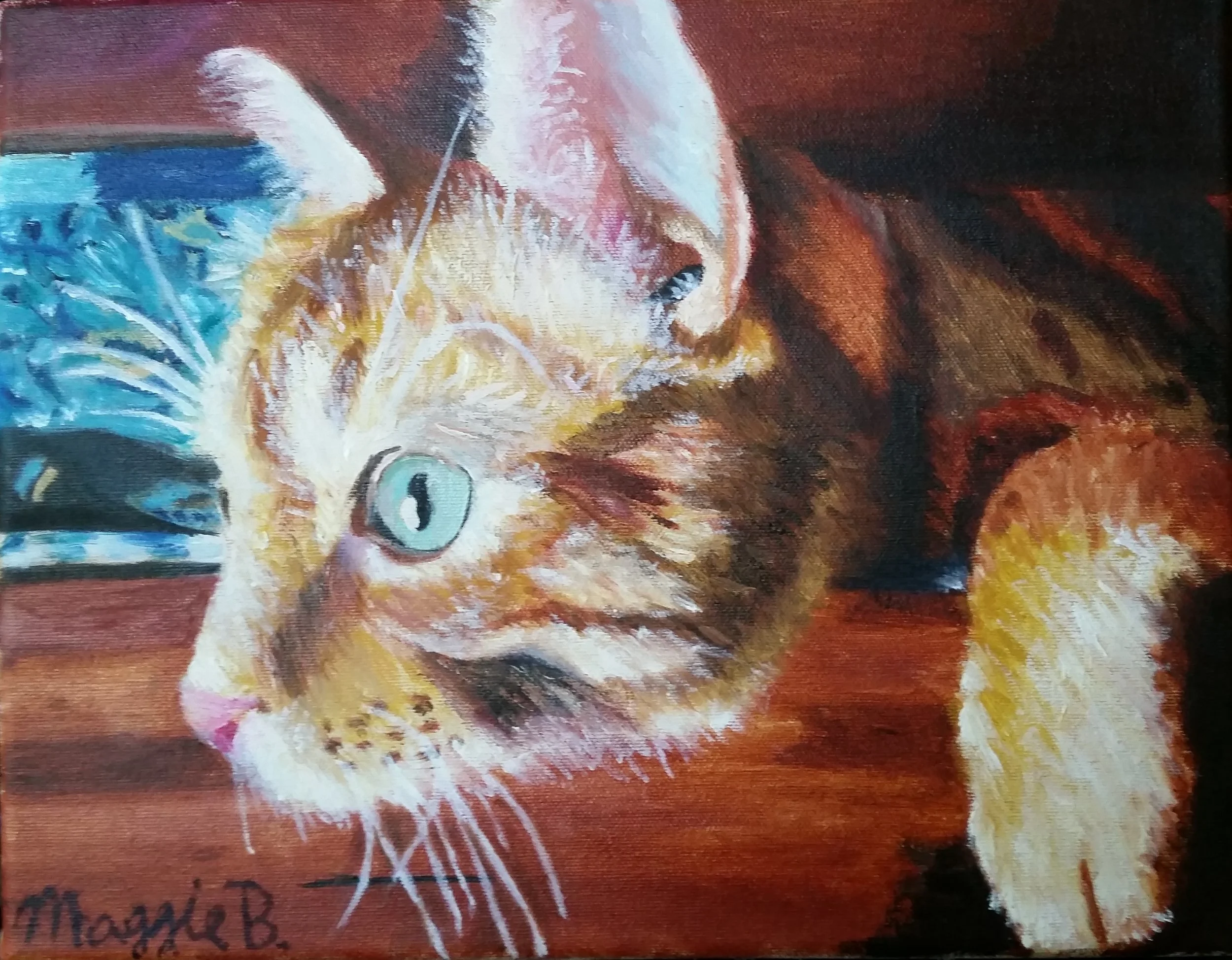 11" x 14", oil on canvas