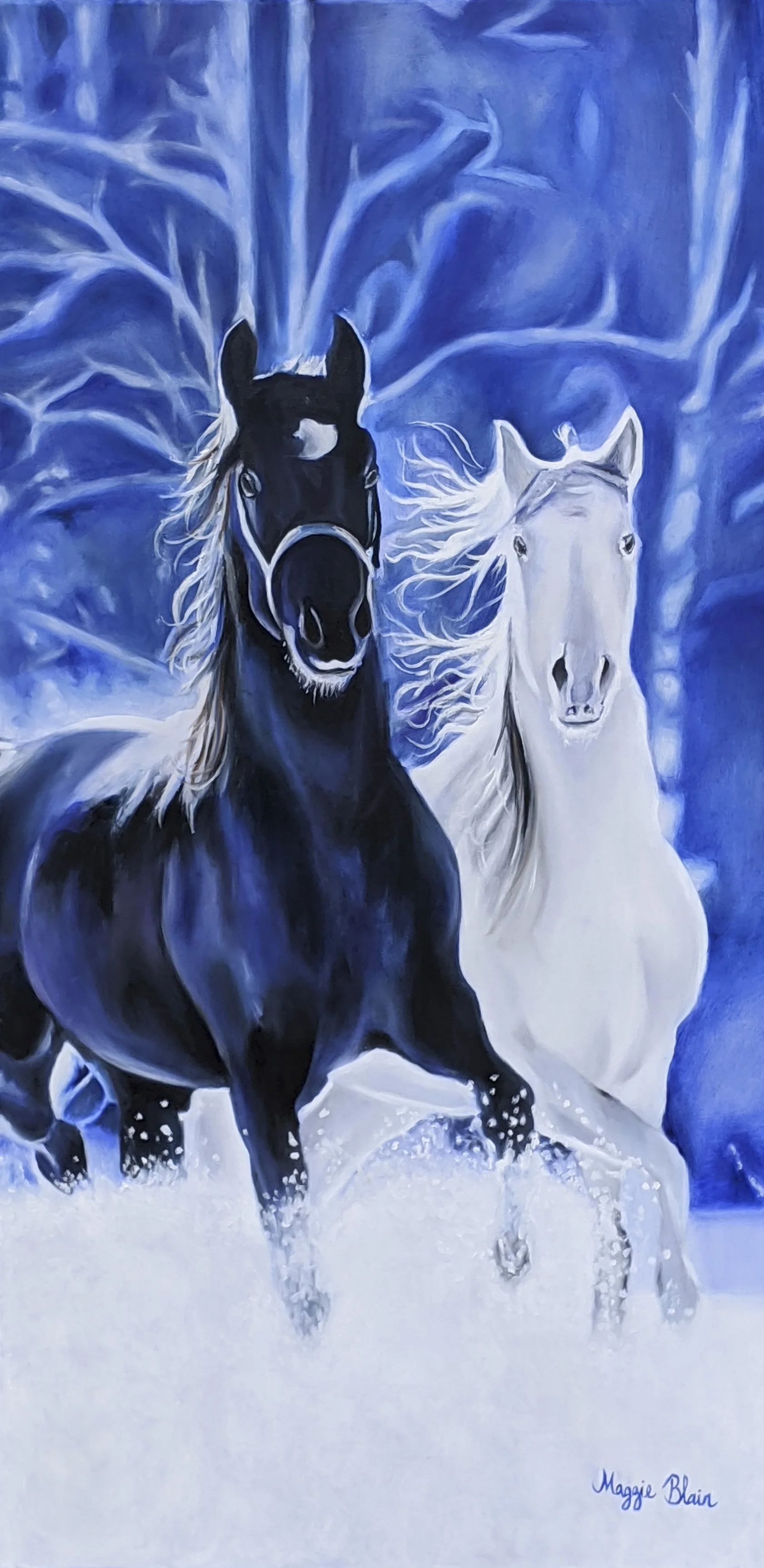 24" x 48", oil on canvas