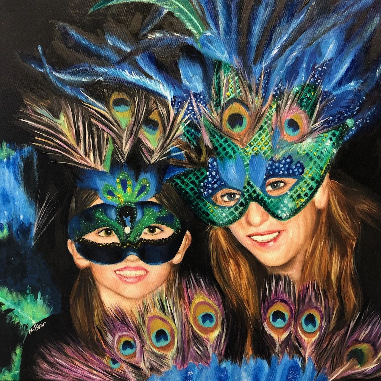 20" x 20", oil on canvas