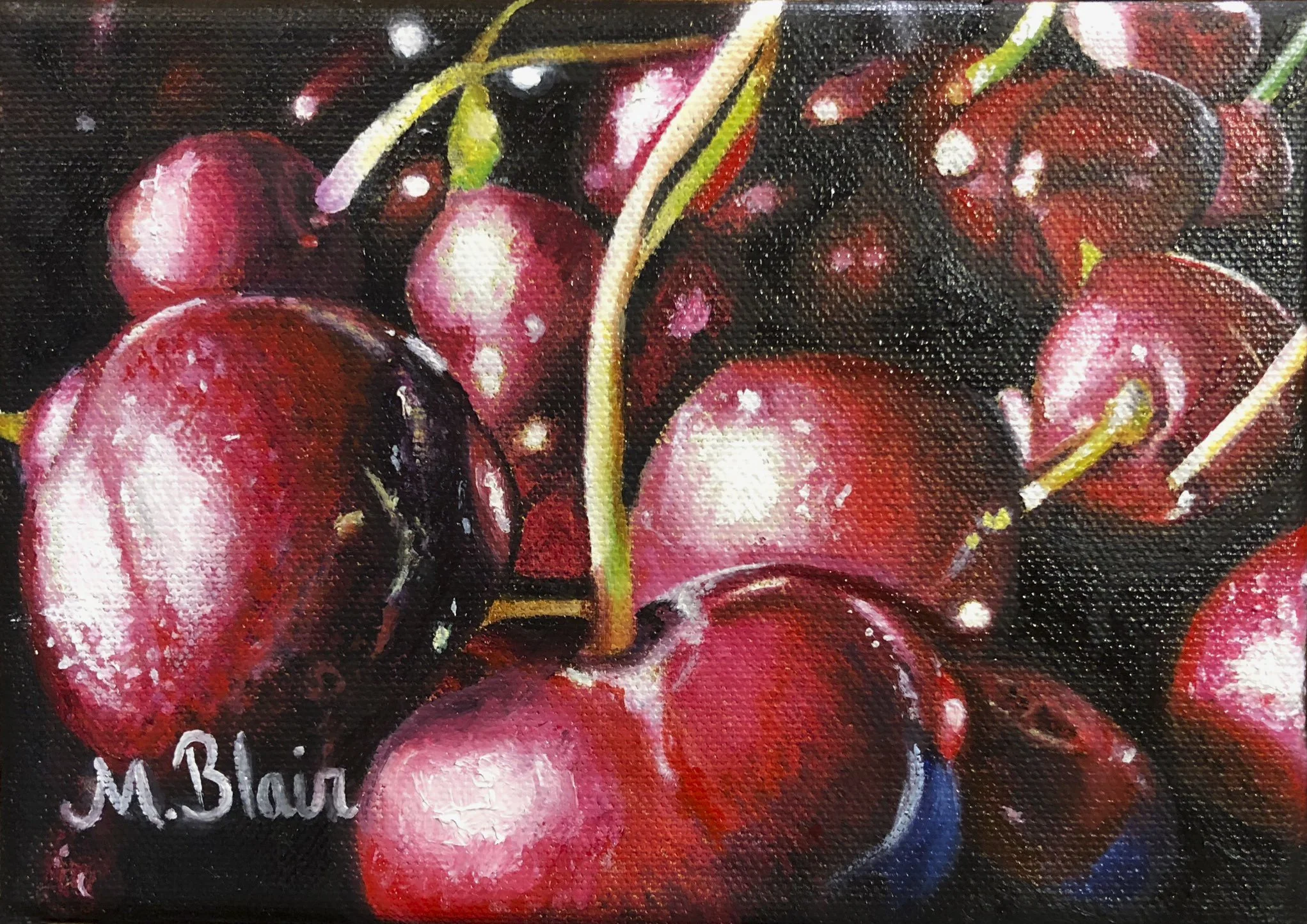 5" x 7", oil on canvas