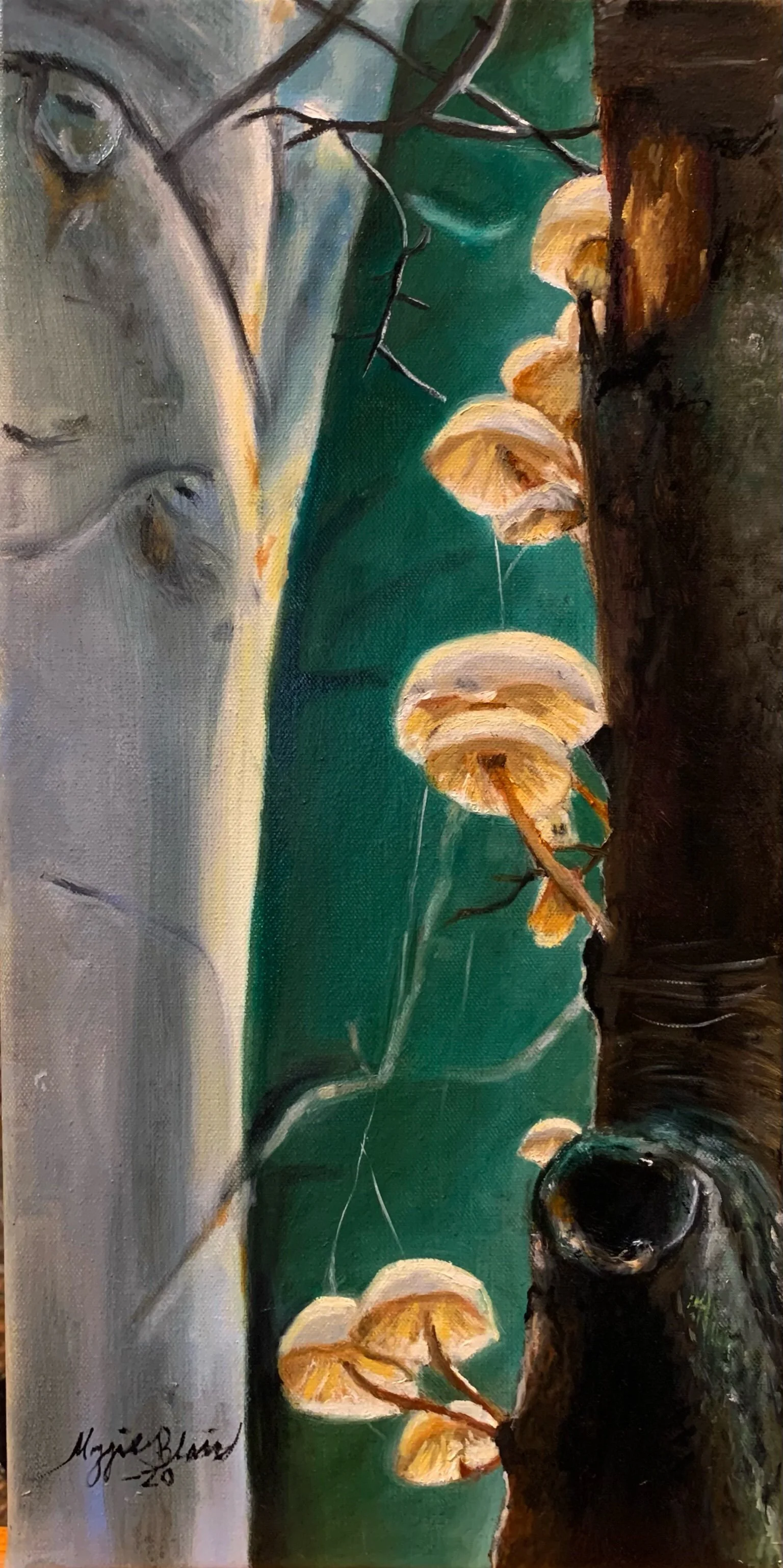 12" x 24", oil on canvas